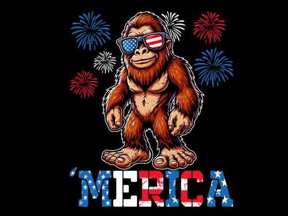 Bigfoot 4th of July Vector T-Shirt: A Graphics Review