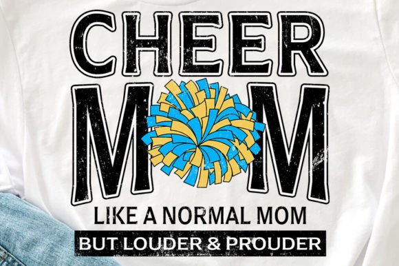 Cheer Mom PNG: Perfect Graphics for T-Shirt Designs