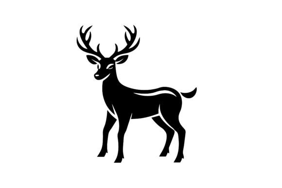 Deer Logo Icon: A Versatile Graphics and Illustrations Asset