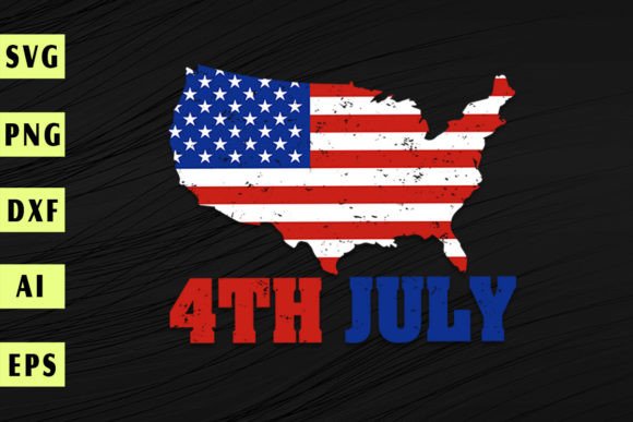 July 4th Graphics for T-Shirt Designs and More