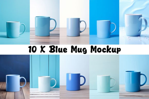 Reviewing 10 X Blue Mug Mockup for Mugs Amp Graphics