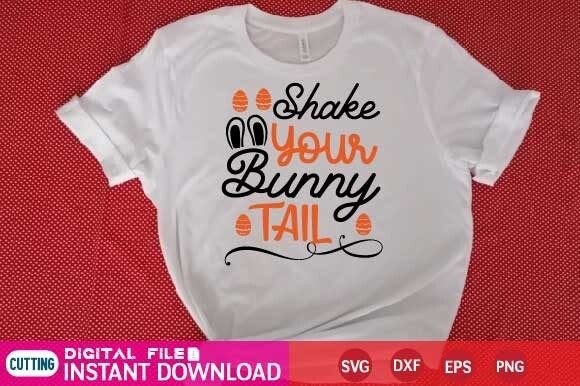 Shake Your Bunny Tail: A Versatile Graphics Asset for T-Shirt Designs