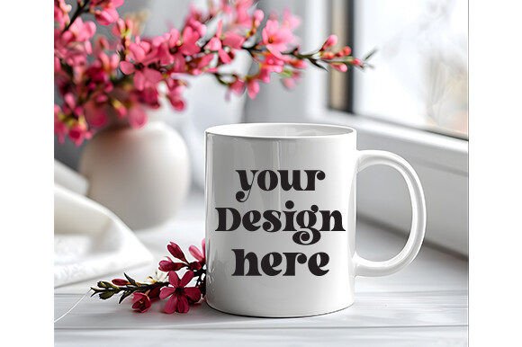 Spring Coffee Mug Mockup 66: A Graphics Essential for Mugs Amp