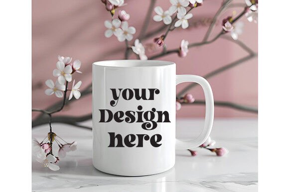 Spring Coffee Mug Mockup 99: A Graphics Gem for Mugs Amp